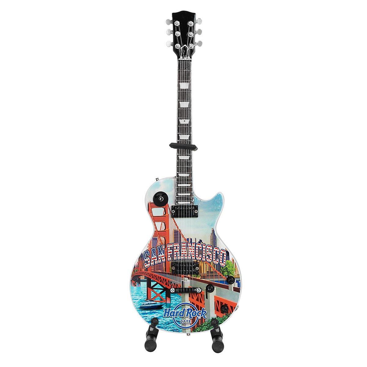 Country Colors 10" Mini City Guitar with Stand image number 1
